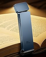 Vista 14 de 86lux Luz de Libro, Luz de Lectura LED Recargable con Clip para Uso en Cama y Noche - 3 Temperaturas de Color con Atenuación Continua, Diseño