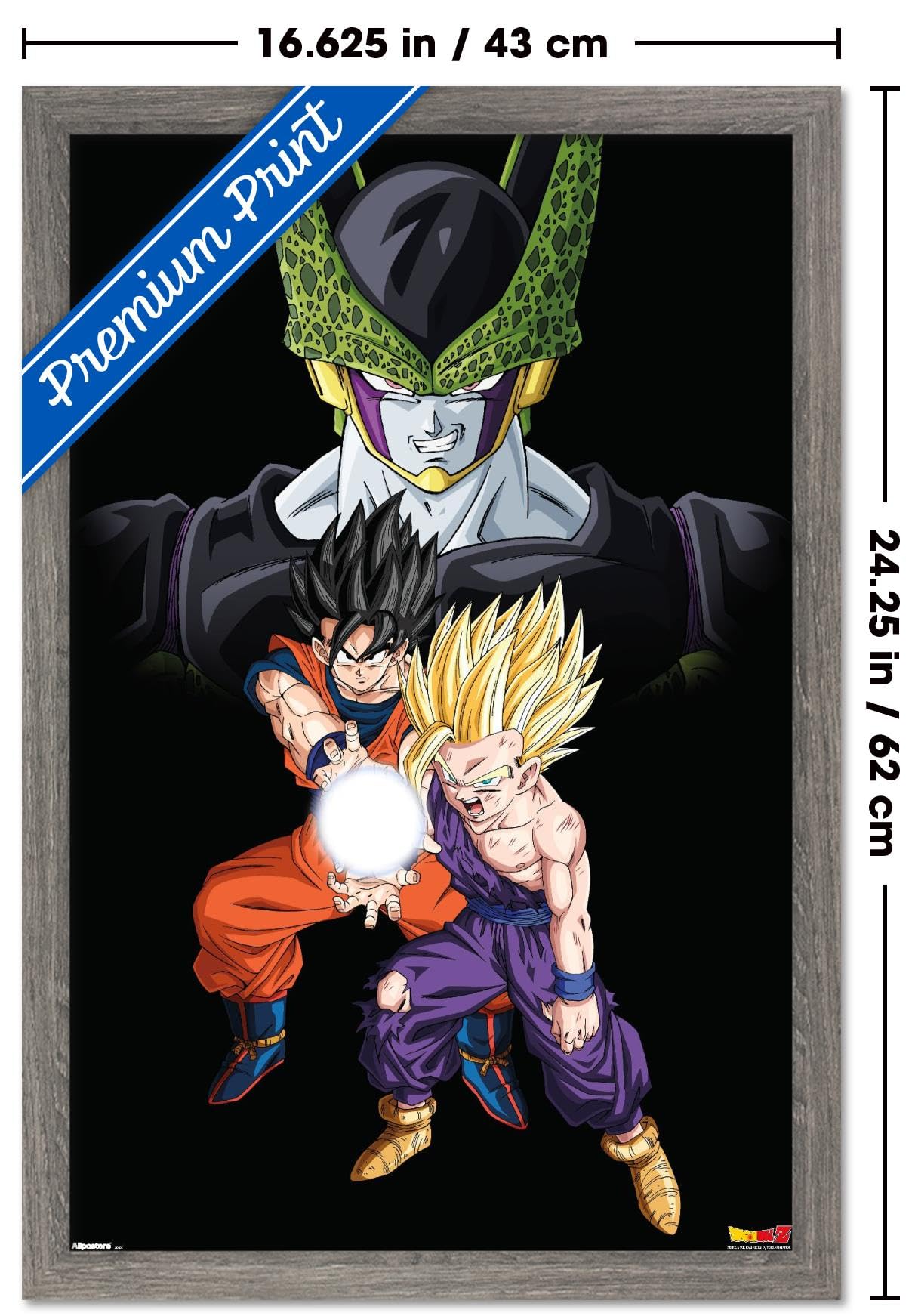 Amazon.com: Dragon Ball Z: Cell Saga - Group Wall Poster, 22.4L