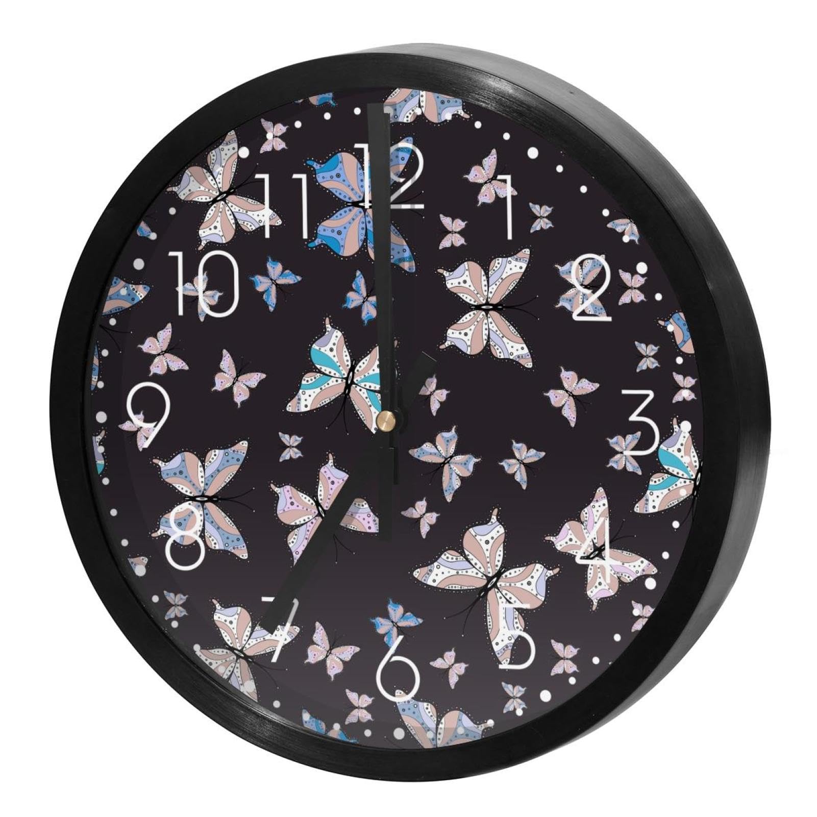 Horloge murale silencieuse sans tic-tac pour travailler sans distraction