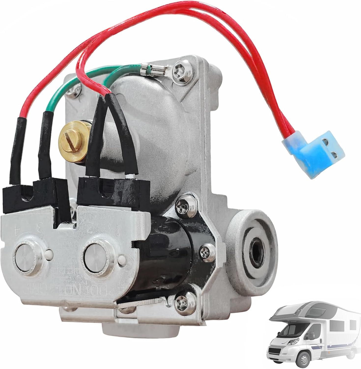 GC6AA-10E 93844 RV Water Heater Solenoid Gas Valve - Compatible with Atwood 6 and 10 Gallon Water Heaters GC10A-4E G6A-8E G6A-6E G6A-4E G10-3E, Replacement OEM # 92078 93321 93870