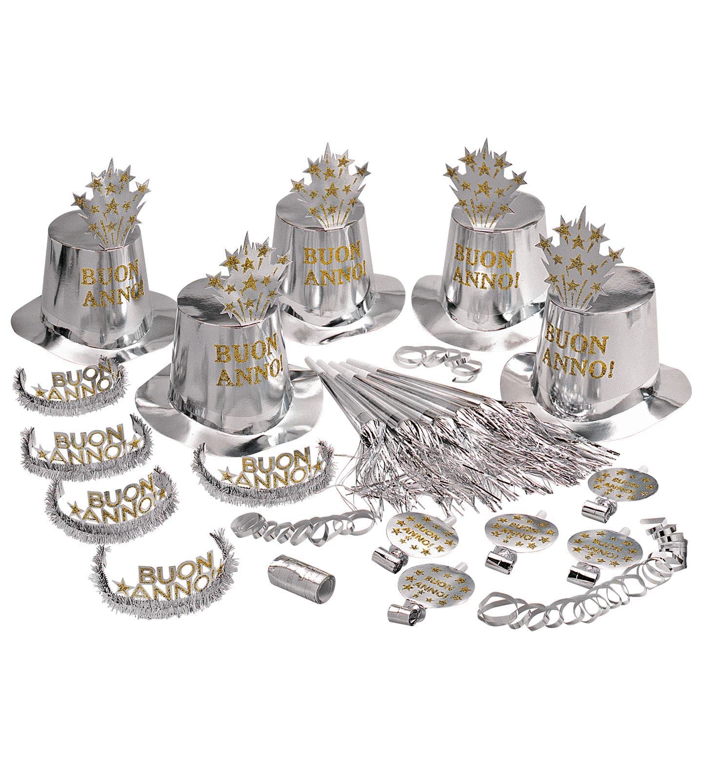 W WIDMANN MILANO Party Fashion - Set per la festa di Capodanno, 21 pezzi