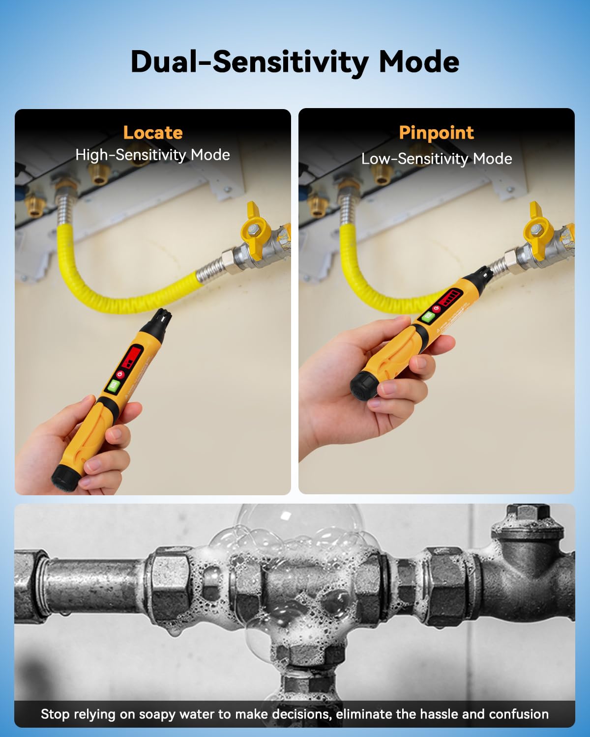 Gas Leak Detector Pen - Detect Methane, Propane -6