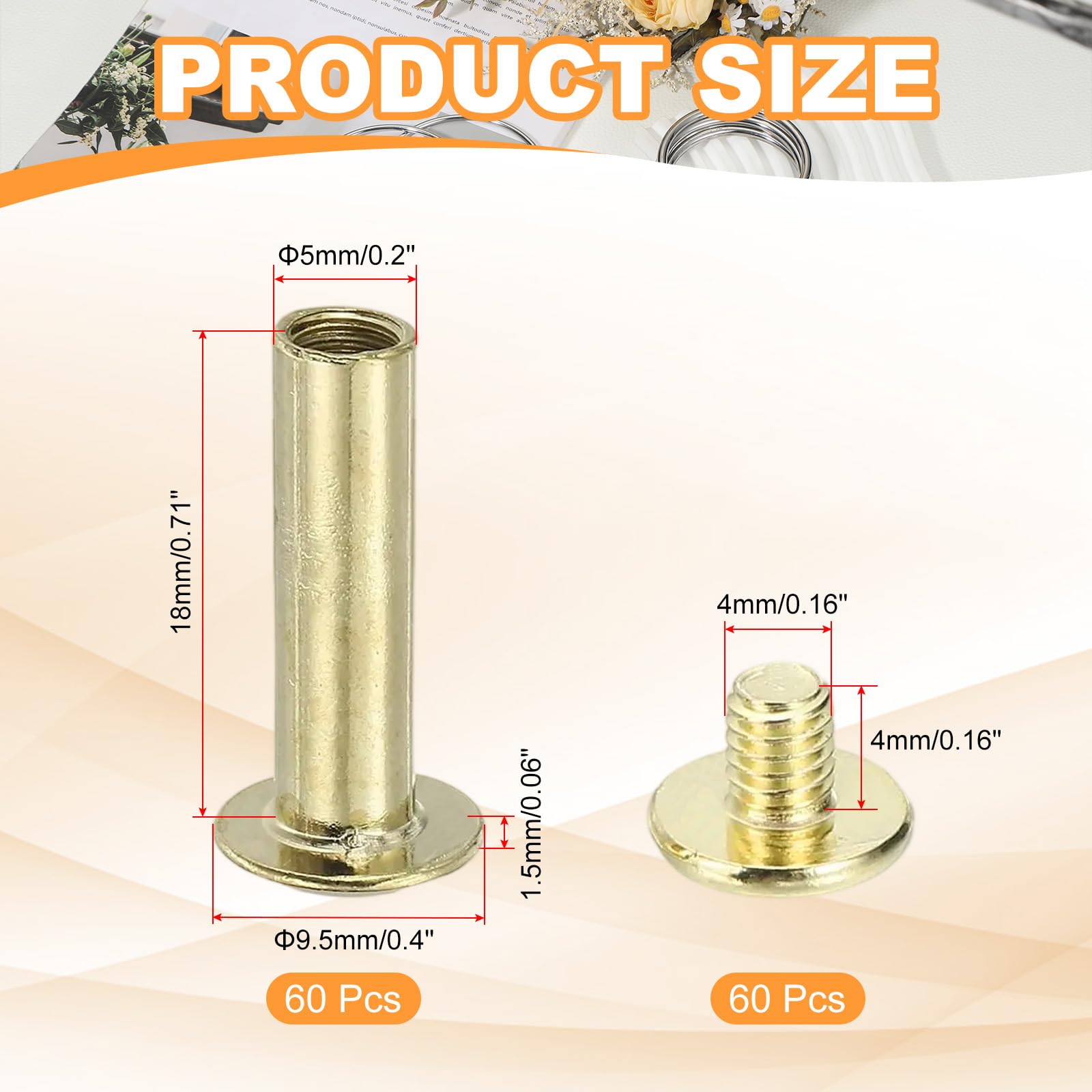 PATIKIL Chicago Screws - Image 2