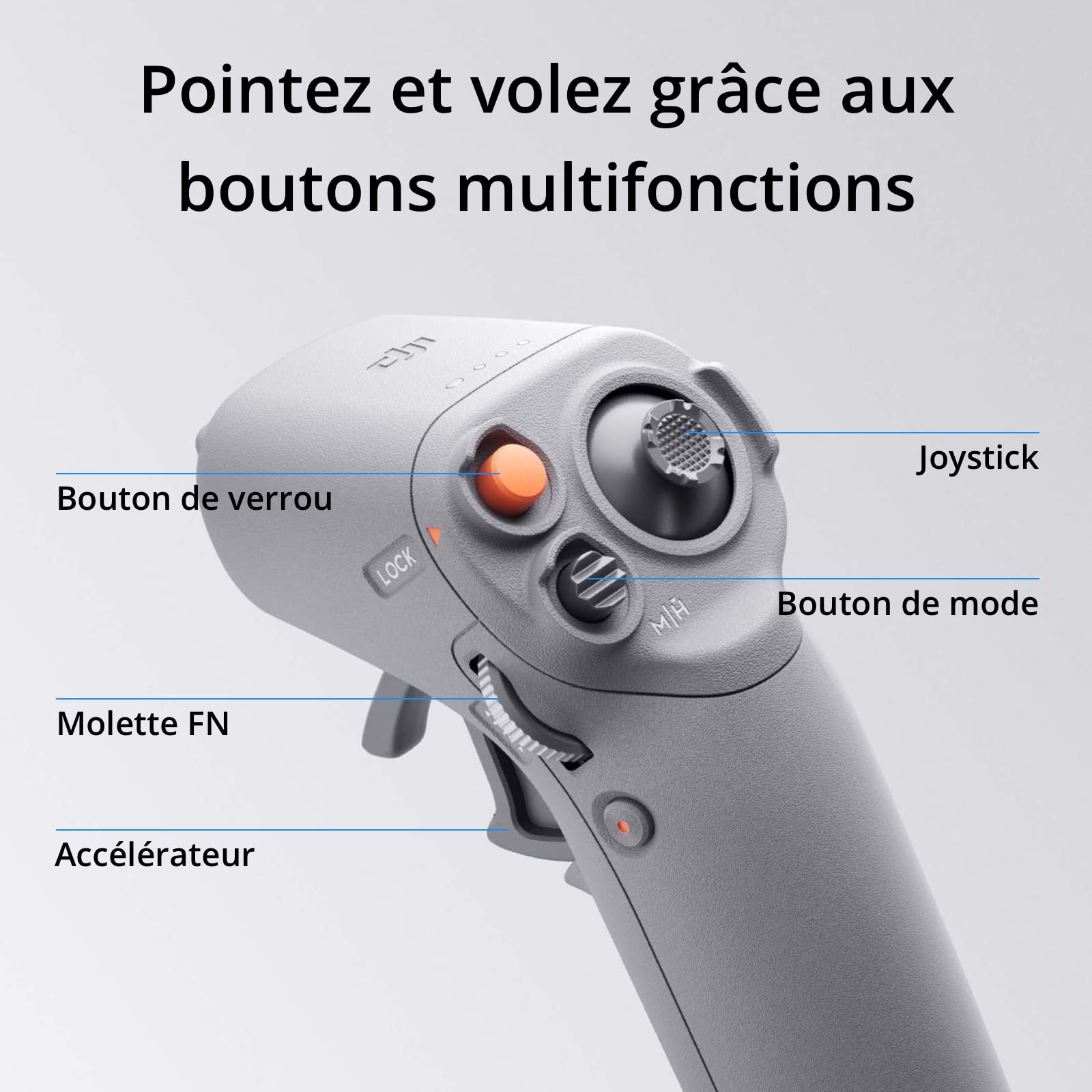 DJI Goggles Integra Motion Bundle - Contrôle Immersif par Mouvement, Goggles FPV Légères, Écrans Micro-OLED, Transmission Vidéo O3+ HD