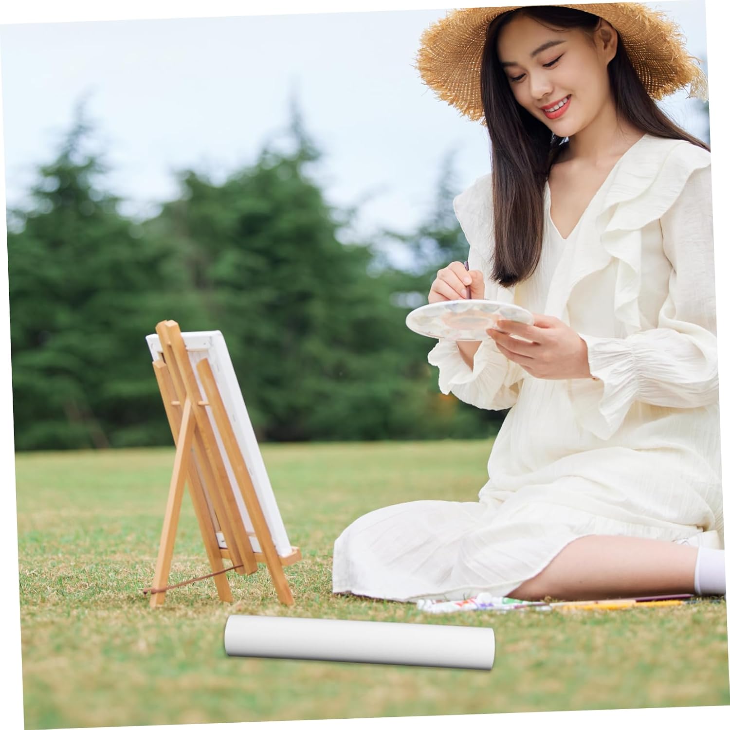 DOITOOL 8pcs Poster Tubes for Art Storage Painting Carrying Case for Students Architects and Artists
