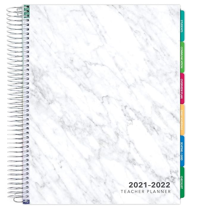 Buy Deluxe 20212022 Dated Teacher Planner 8.5"x11" Includes 7 Periods