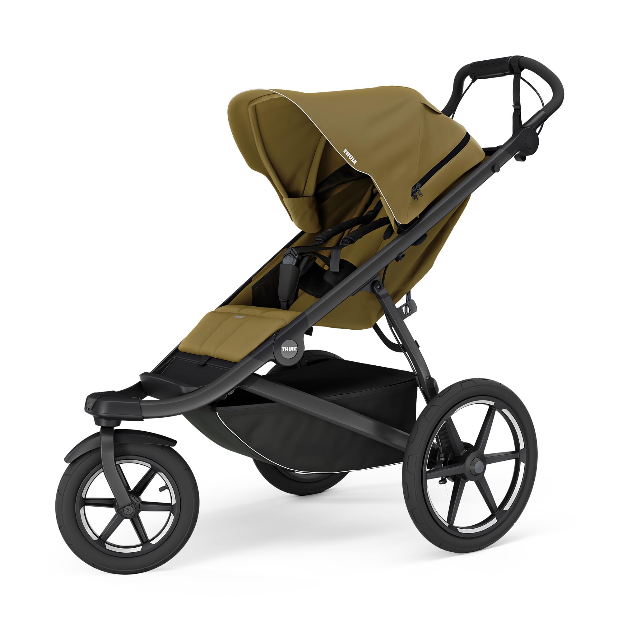 Thule Urban Glide 3 Jogging Stroller Nutria Green (Khaki)