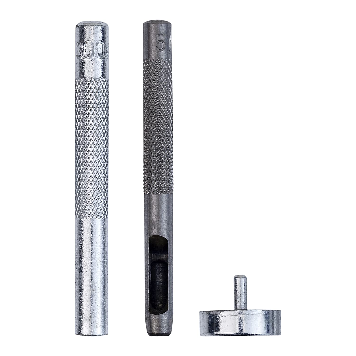 Trimming Shop 6mm Grommet Tool Kit, Eyelets Grommets with Fixing Hand Tool Set for DIY Leathercrafts, Repair Clothing, Shoes, Handbag Decoration, 200pcs (50pcs of Each Colour)