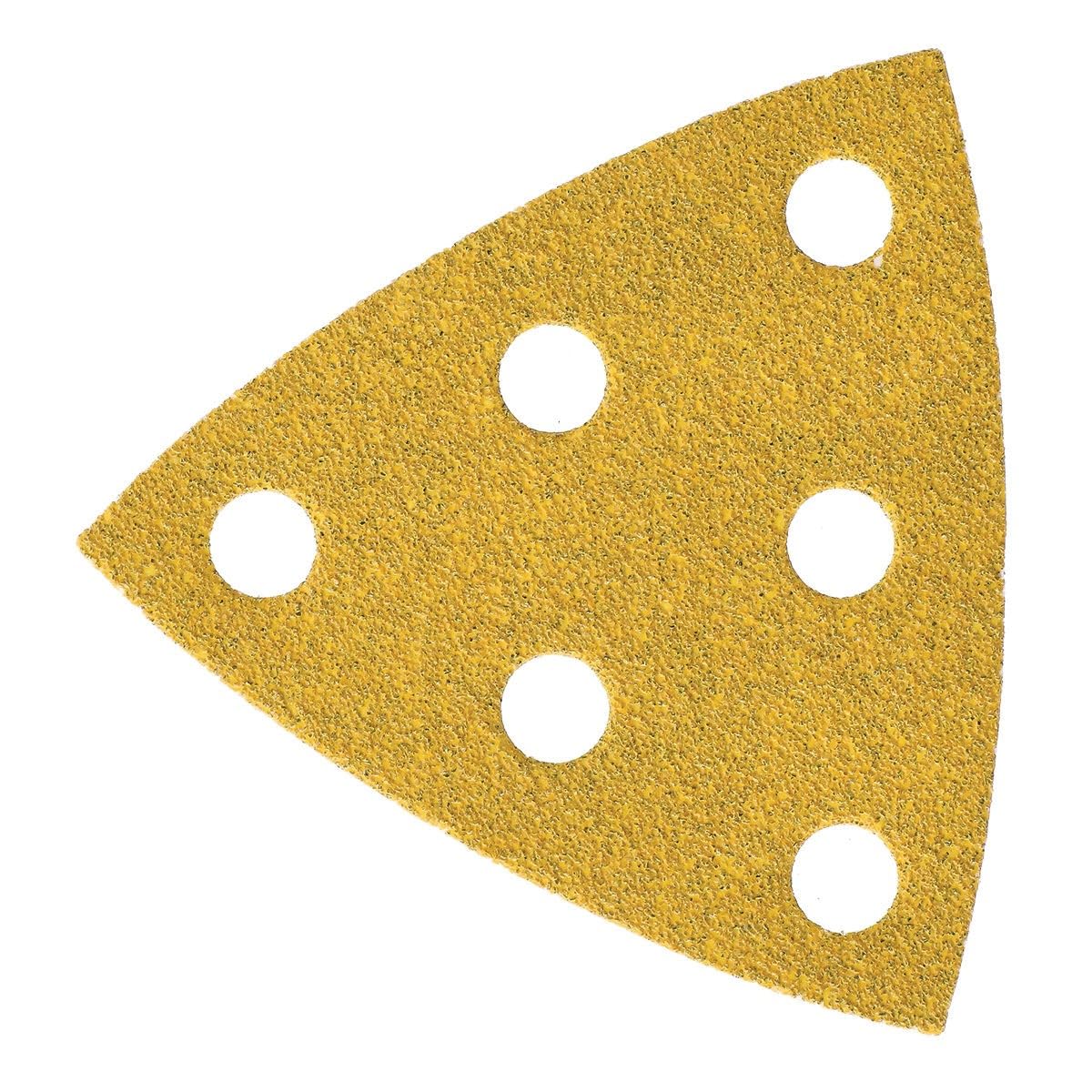 Mirka Schleifdreieck Gold 93x93x93 mm 6-Loch Korn P40 50 Stk