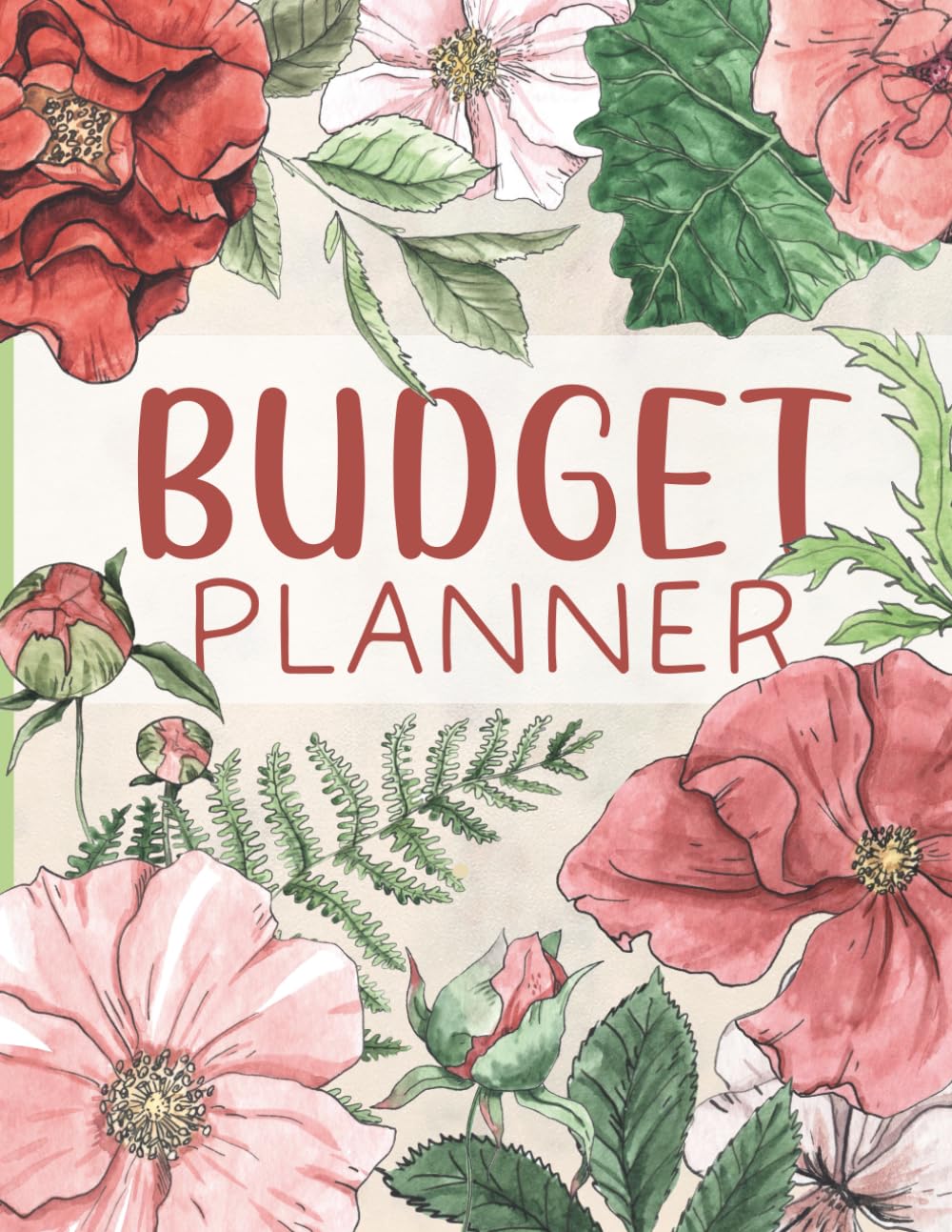 Budget Planner: Budget Planner and Monthly Bill Organizer. Undated 12 Month Financial Organizer. Track your Spending, Bills, Savings and Debts.