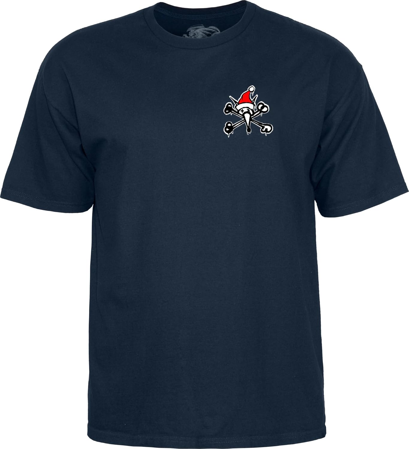 Powell Peralta Rat Bones Holiday '25 T-Shirt, Navy, Extra Large - Image 3
