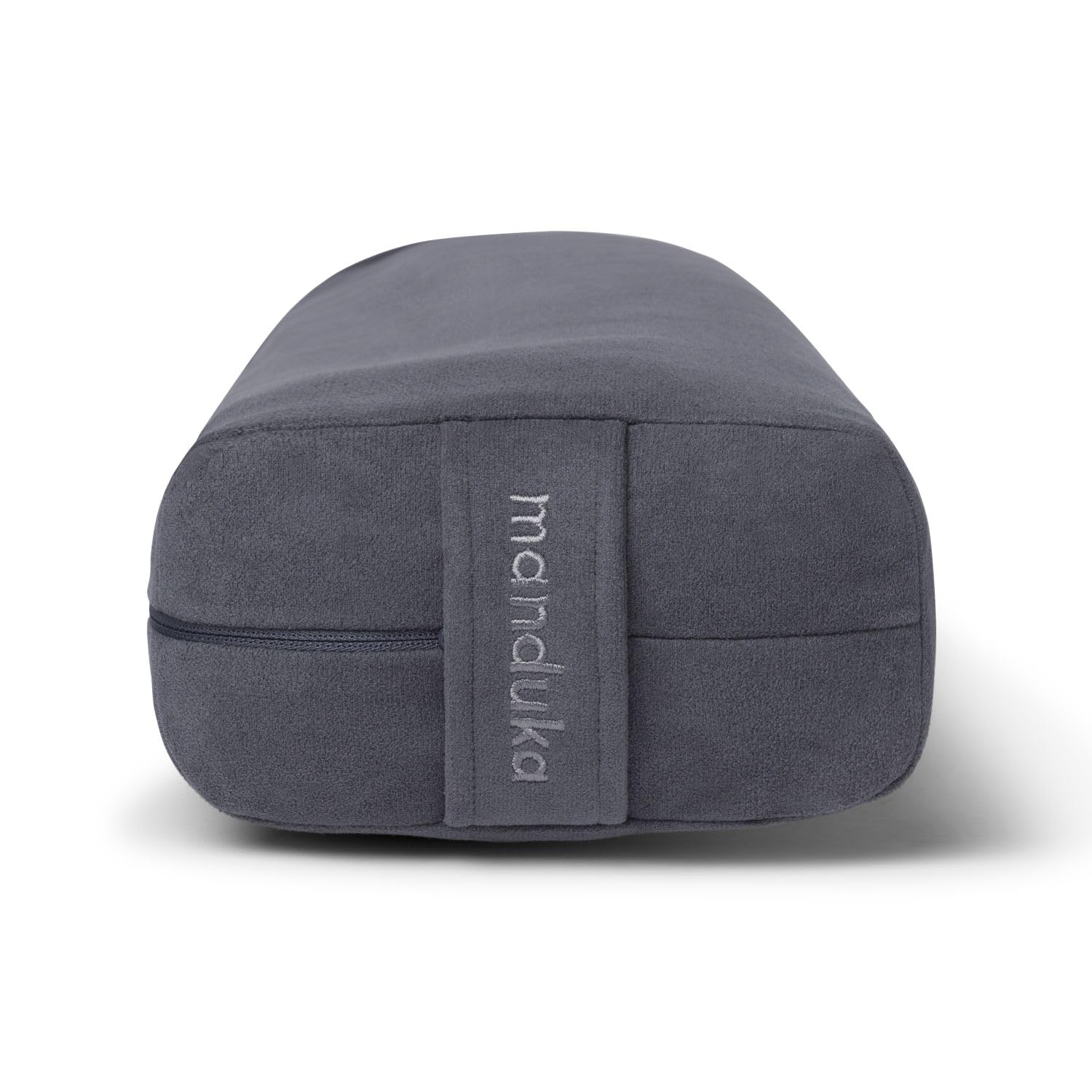 Manduka Enlight - Cuscino da yoga con rivestimento in microfibra lavabile in lavatrice, design curvo per un allenamento ottimale e supporto per la meditazione, attrezzatura per yoga e pilates