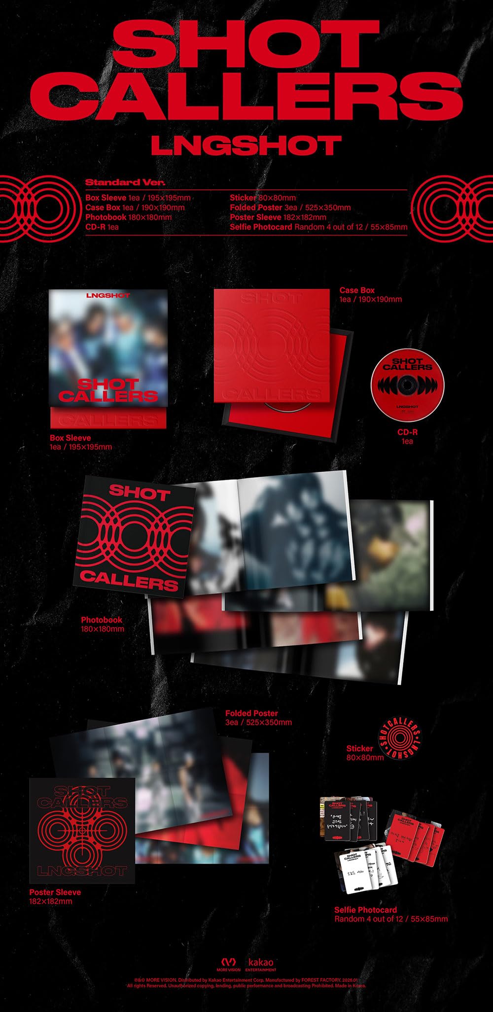 Amazon.co.jp: LNGSHOT (ロングショット) - EP [ SHOT CALLERS ] 韓国