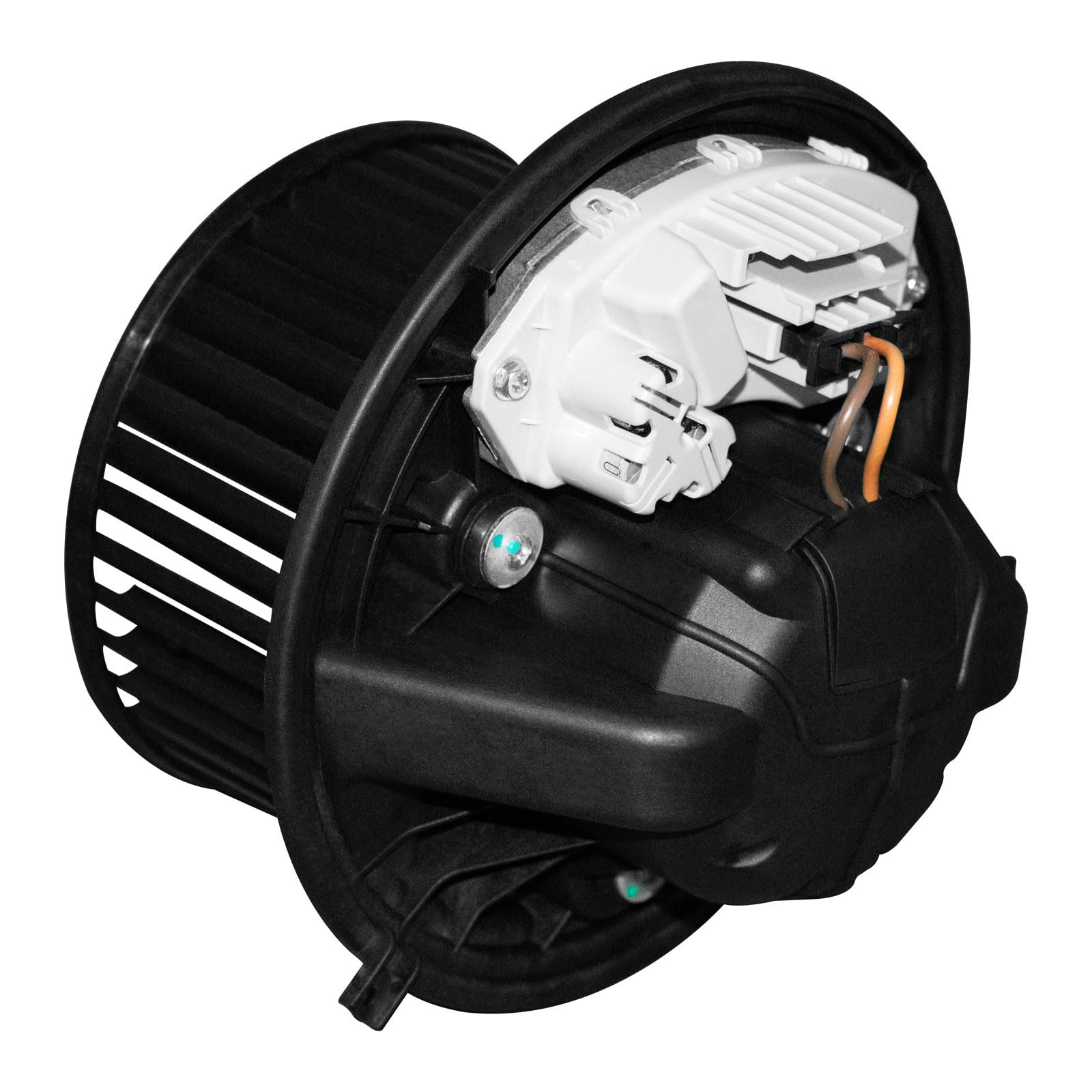 64119144200 Motor de ventilador interior + regulador de repuesto para E90 E91 E92 E93 E81 E87 E82 E83 E89 F25 F26 64119227670 641169336670 63 cm
