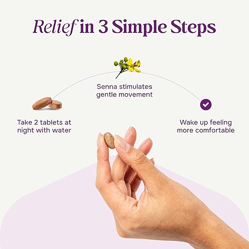 Miniatura 3 de Prunelax Ciruelax - Laxante natural de alivio máximo para estreñimiento ocasional, 24 tabletas