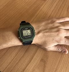 Orologio da polso uomo Casio Collection F-91W-1YEG digitale quarzo nero