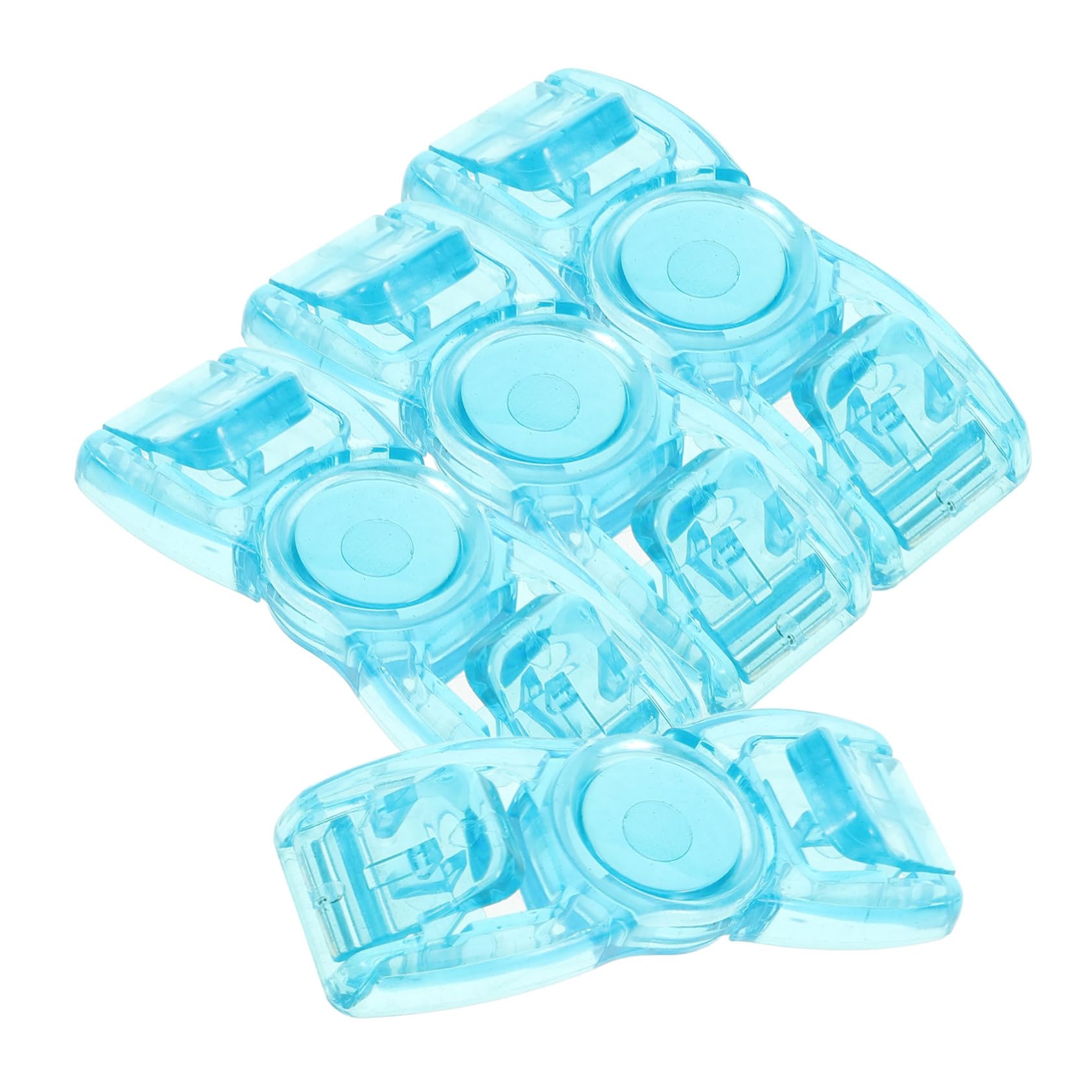 Toddmomy Swimming Goggles Locks 4pcs Plastic Buckles Durable and User-friendly Connectors for All Ages Fit Various Swim Goggles