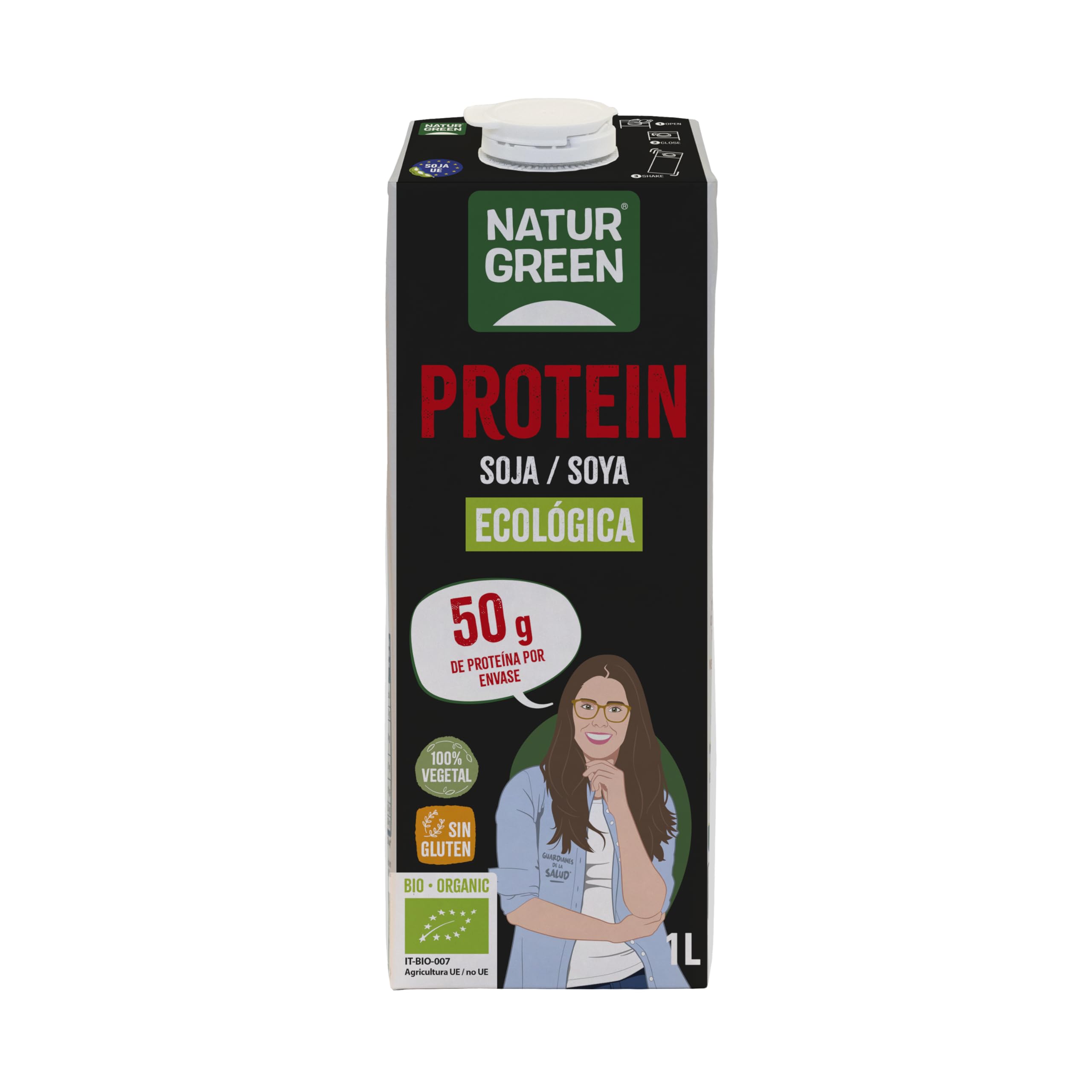 NATURGREEN SOJA PROTEIN BIO 1 L