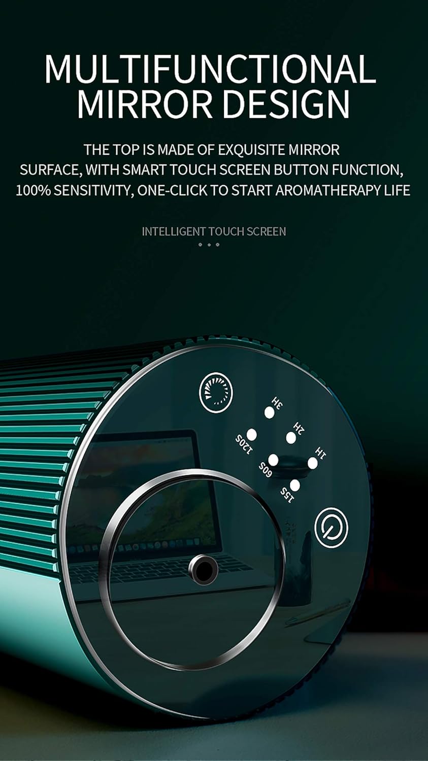 🔥 Healinu Waterless and Wireless Pure Essential Oil Diffuser – Aromatherapy Cool Mist for a Fresh, Renewing and Relaxing Atmosphere – from 5 to 20ml Volume Capacity (Color: Green) Bеѕt Cуbеr Dеаlѕ 🔥 Healinu Waterless and Wireless Pure Essential Oil Diffuser – Aromatherapy Cool Mist for a Fresh, Renewing and Relaxing Atmosphere – from 5 to 20ml Volume Capacity (Color: Green)