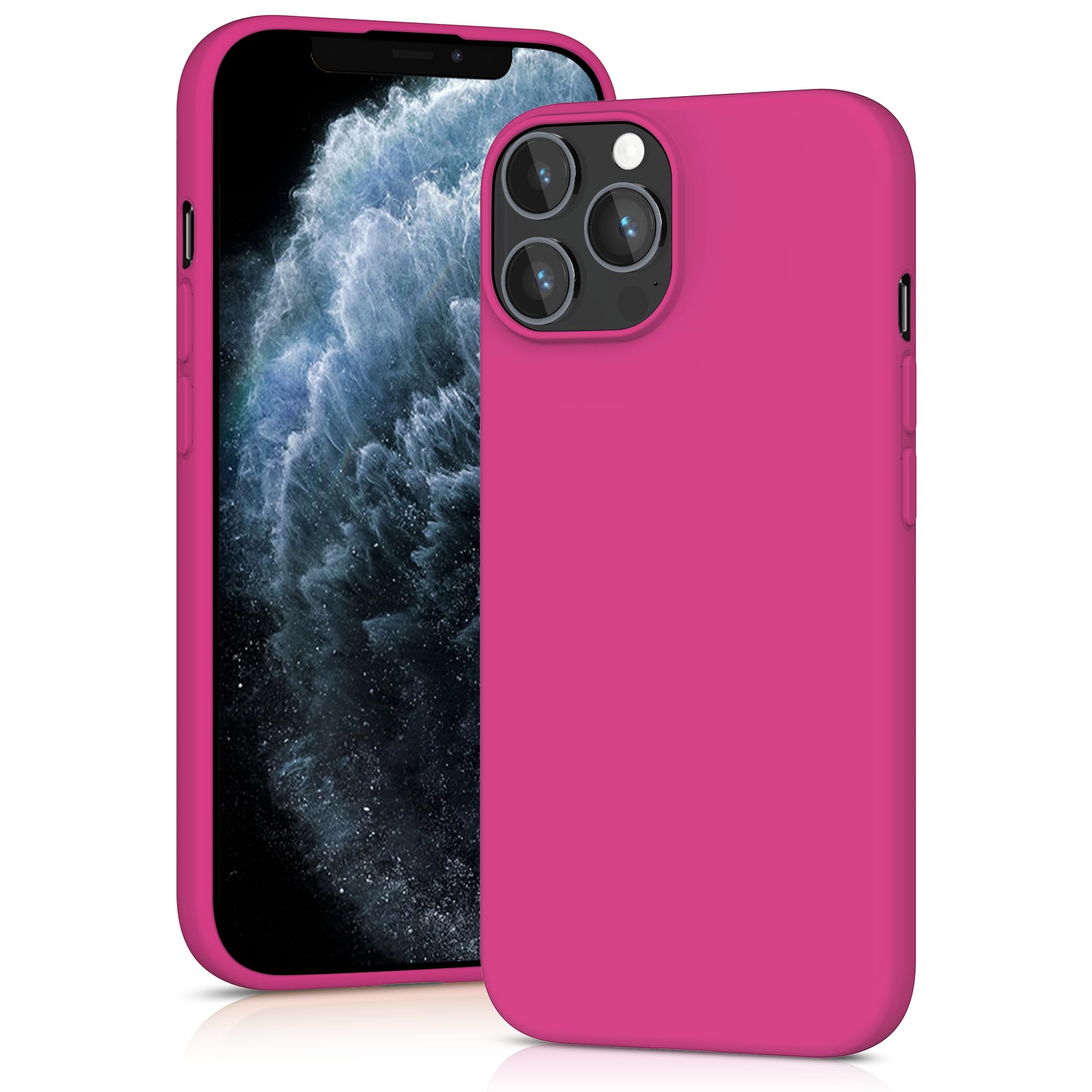 YATWIN Silicone Case for iPhone 11 Pro Max, Soft-Touch, Shockproof, DustProof