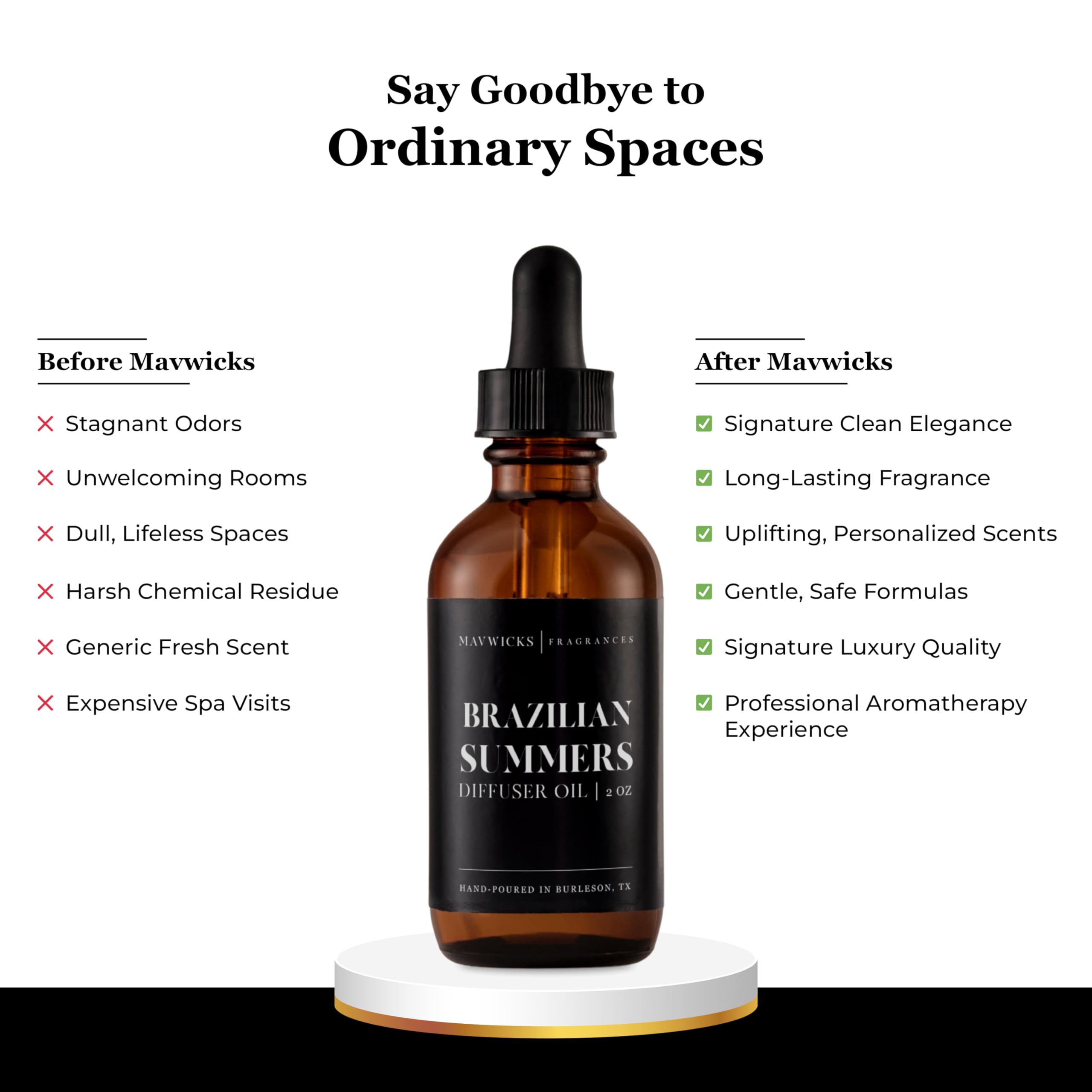 Amazon.com: Mavwicks Diffuser Oil (Brazilian Summers) – 2oz