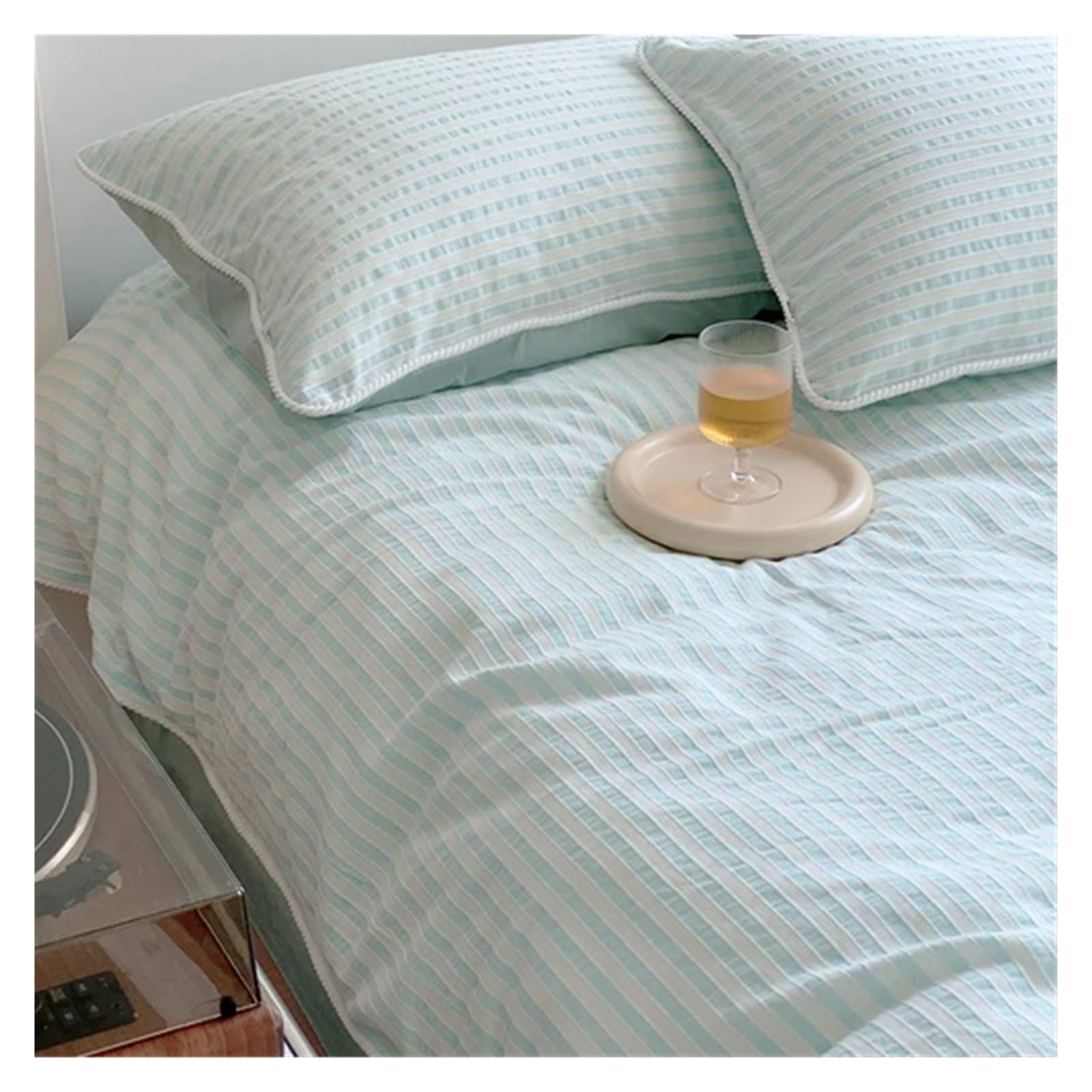 Housse de couette en coton doux | Parure de lit bien-Ãªtre pour des nuits sereines