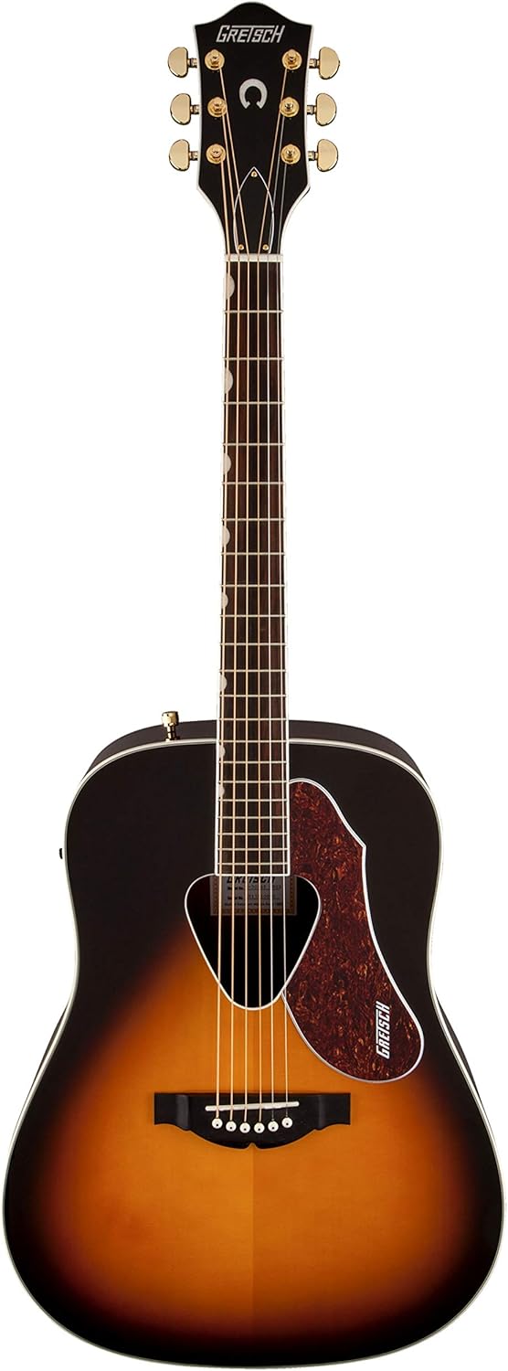 Gretsch G5024E Rancher DREADNOUGHT Acoustic Electric Guitar, Rosewood FRETBOARD, SUNB