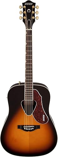 Gretsch Guitarras G5024E Rancher Dreadnought Guitarra Acústica-Eléctrica Sunburst