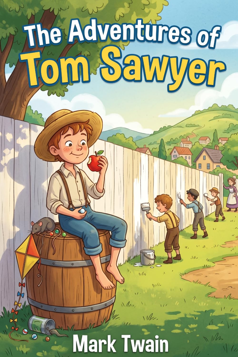 The Adventures Of Tom Sawyer (Illustrated)
