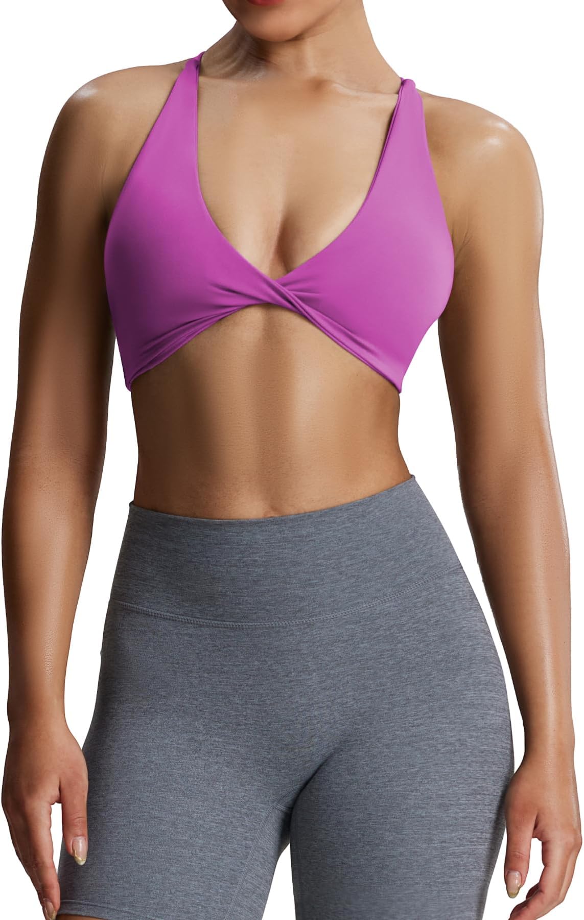 Aoxjox Women's Sienna Low Impact Bra Sports Bra