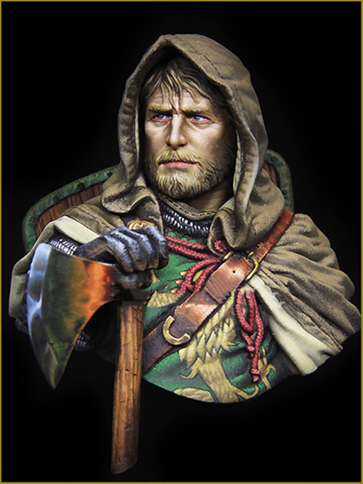 Kit résine soldat 13ème siècle 1/10 figurines sans défaut à monter soi-même
