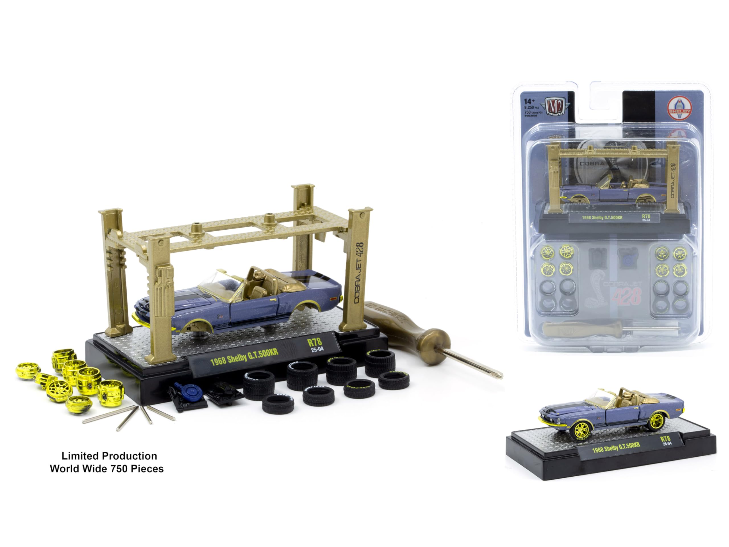 Amazon.com: Model Kit 3 Piece Car Set Release 78 Limited