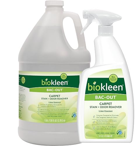 Biokleen Bac-Out Stain Remover (32 oz + Gallon Refill)