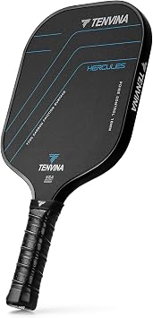 TENVINA Pickleball Paddles, Multi-Layer T700SC Friction Carbon Fiber Pickle Ball Paddle, 16MM Thicknesses, Strong Power and Spin Surface of USAPA Approved Carbon Fiber Pickleball Paddle