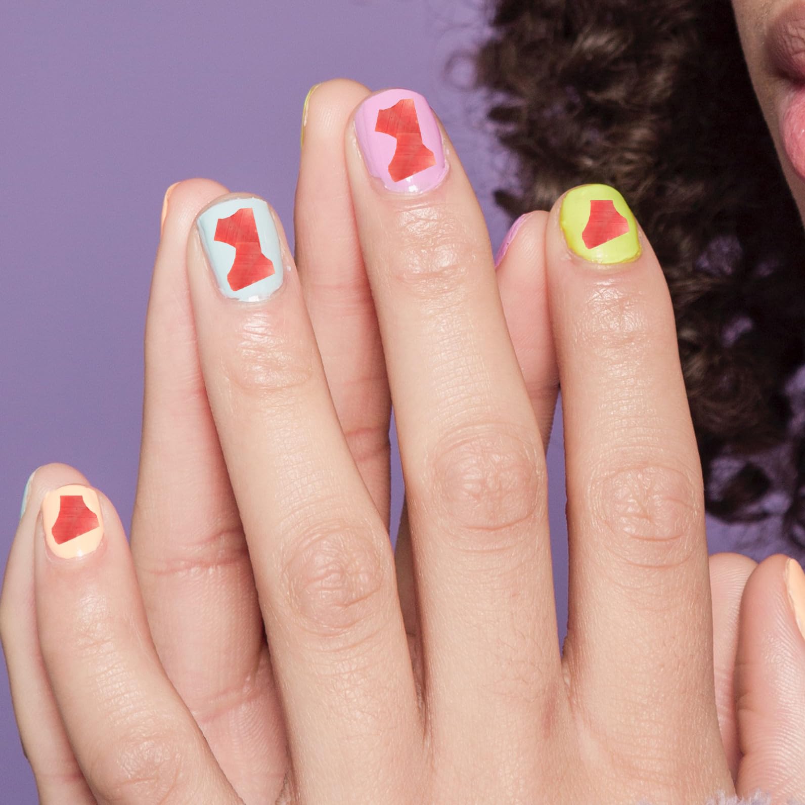 minkissy 3sets Decorativo Per Unghie Di Decorazioni Creative Per Nail Art Adatto Per Uso Professionale e Personale Per Occasioni Speciali e Per Amiche Amanti Del Nail Art