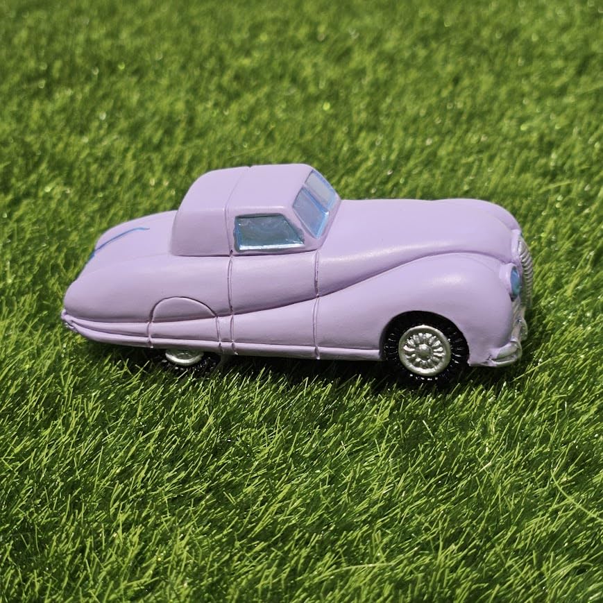 Image of Miniature Vintage Car | Retro Decorative Mini Resin Car for Fairy Garden, Terrariums, Dollhouse Accessory & Home Decor | Cute Collectible Gift for Kids & Adults