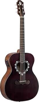 ゼマイティス　エレアコ ZEMAITIS CAF-90H WHT AB エレアコ ハート形ホール トップ単板