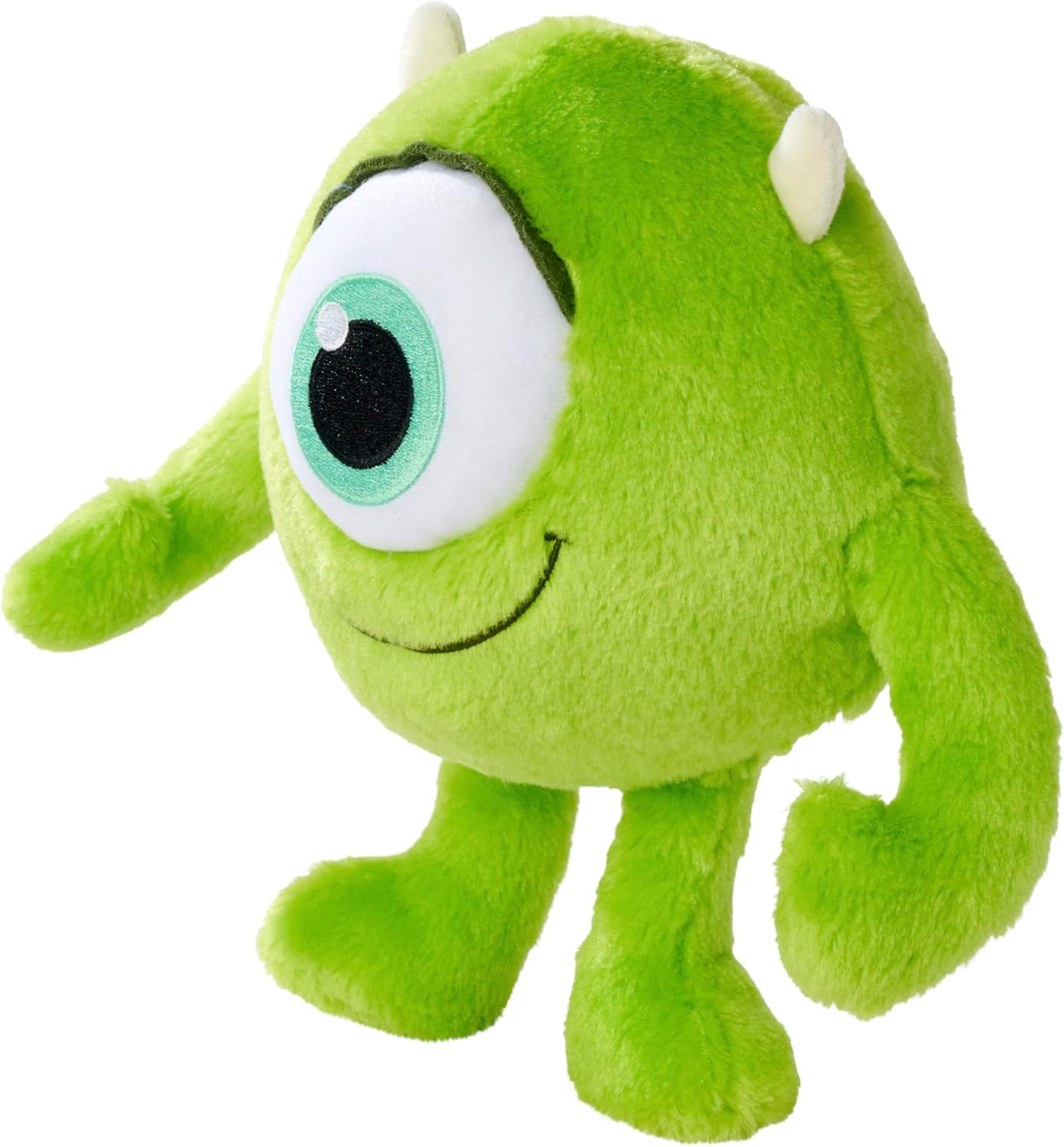 Simba Toys - Disney Pixar Flufflets Mike Plush Toy (25 cm) - Cuddly Monster AG Monster - Soft Plush Toy with Big Eye - for Children from 0 Years, Collect and Cuddle