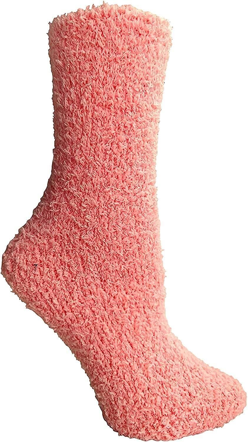 Yacht & Smith Mens and Womens Wholesale Bulk Warm And Cozy Fuzzy Socks, Colorful Winter Sock