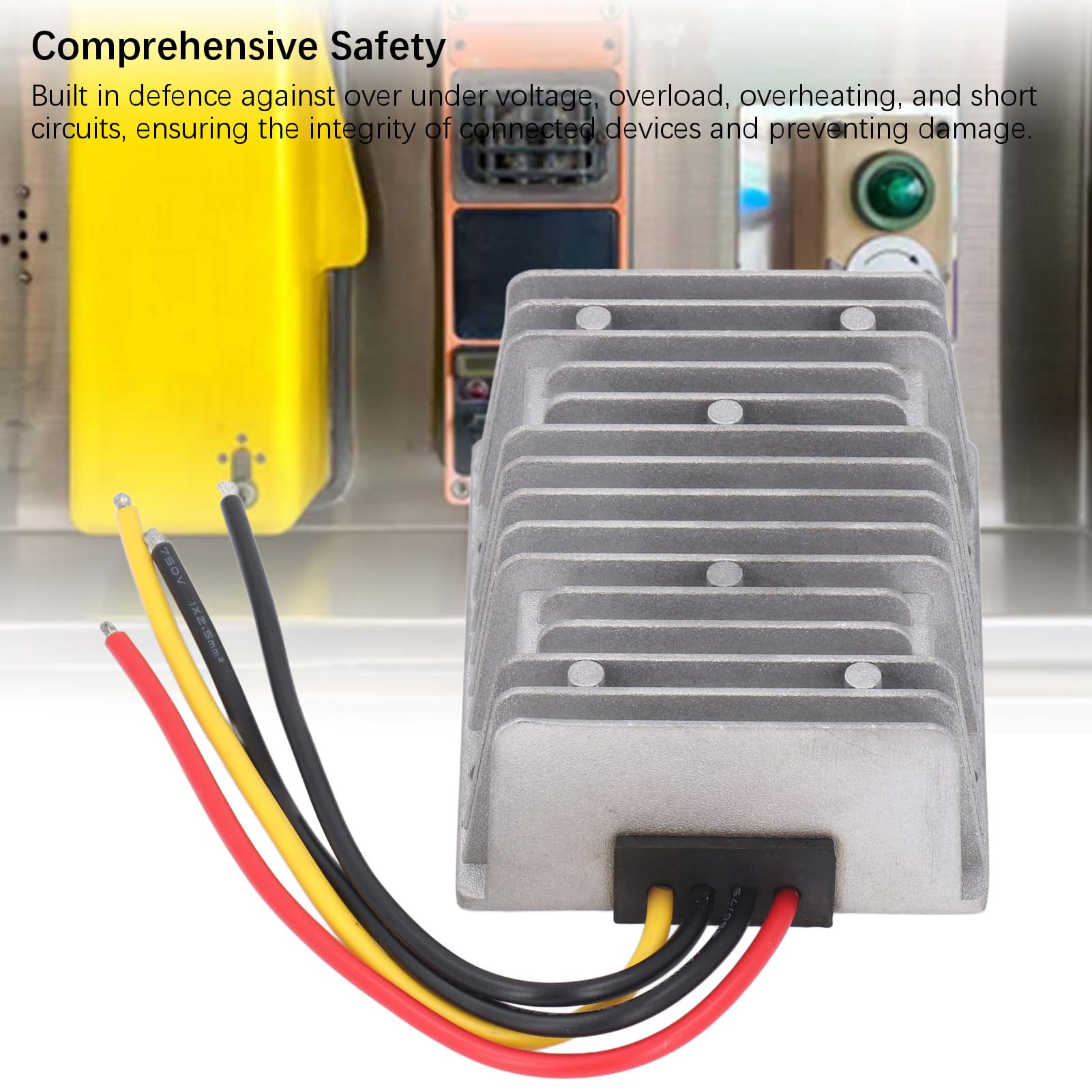 Regolatore di tensione non isolato 560 W DC DC Convertitore di tensione 24 V 18-36 V a 28 20 A IP67 con tecnologia di regolazione sincrona, per sistemi di sicurezza