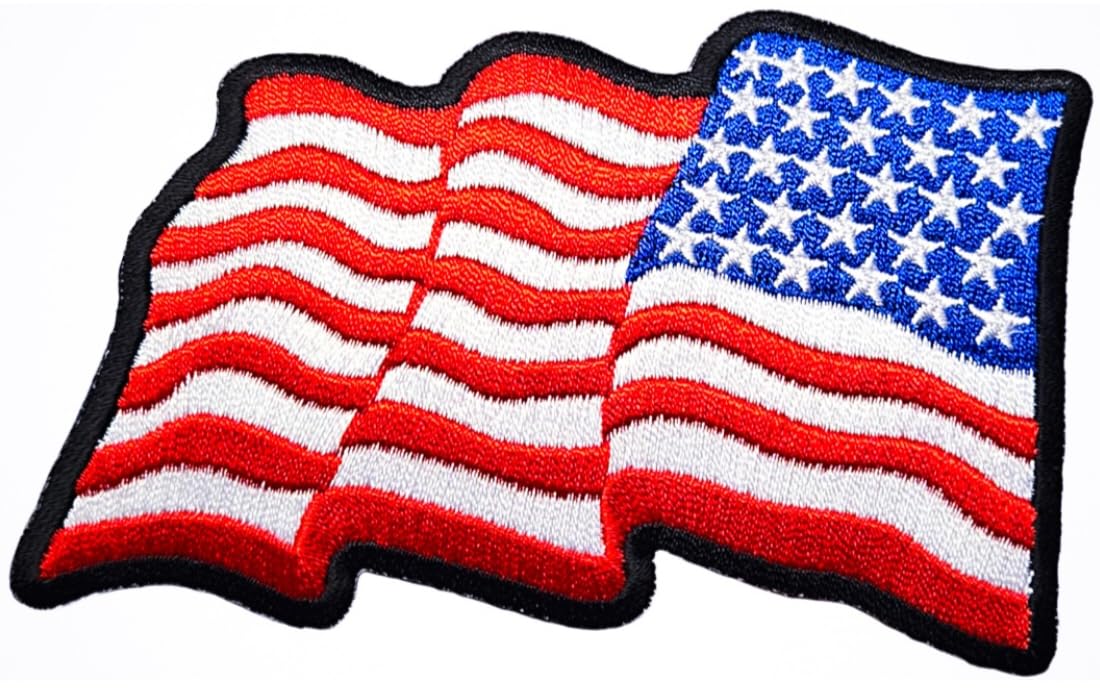 Reverse American Flag Waving