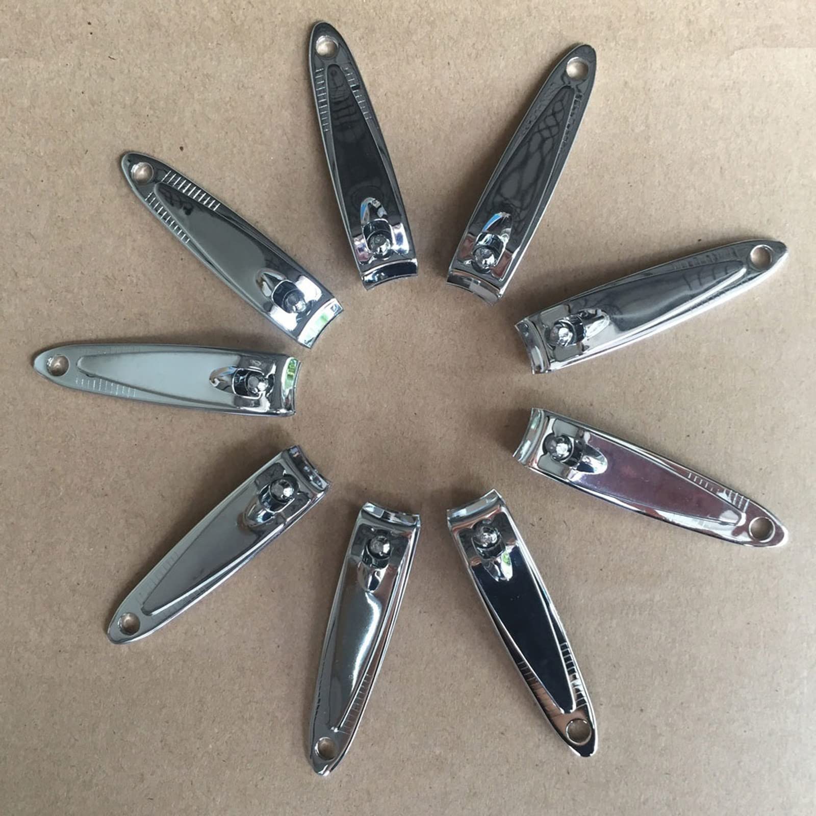 Nagelknipser, 2 Stück Edelstahl-Nagelknipser, Nagelknipser, Nagelknipser, Nagelknipser
