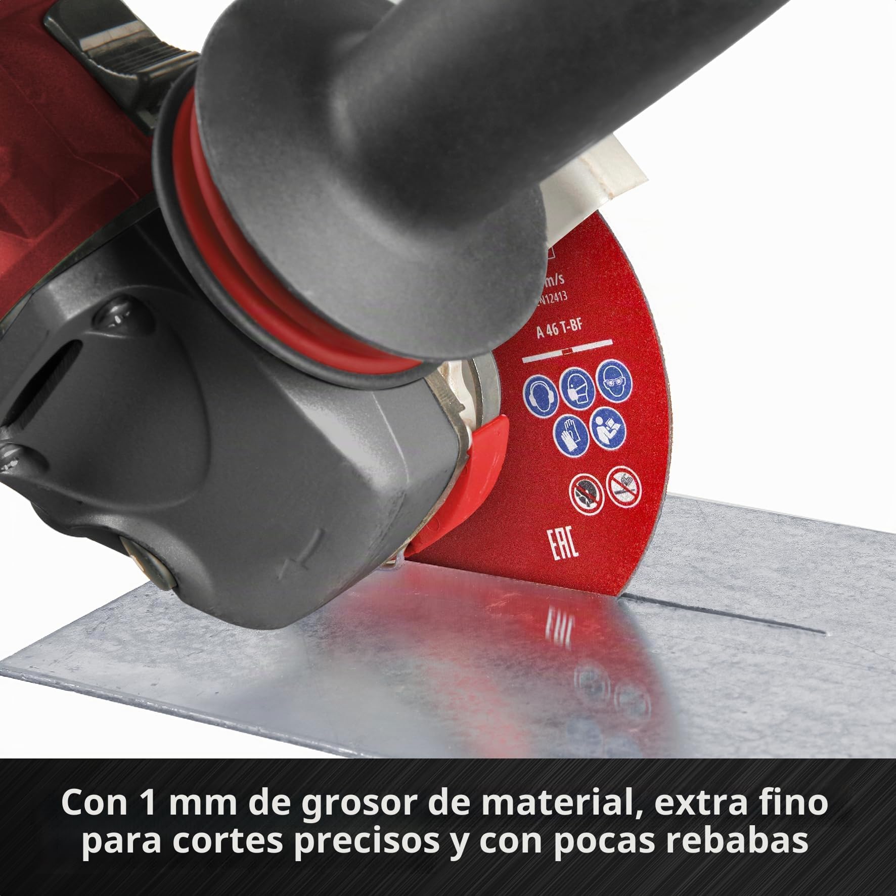 Einhell Juego de 5 discos de corte de inox y metal 115 x 1 mm