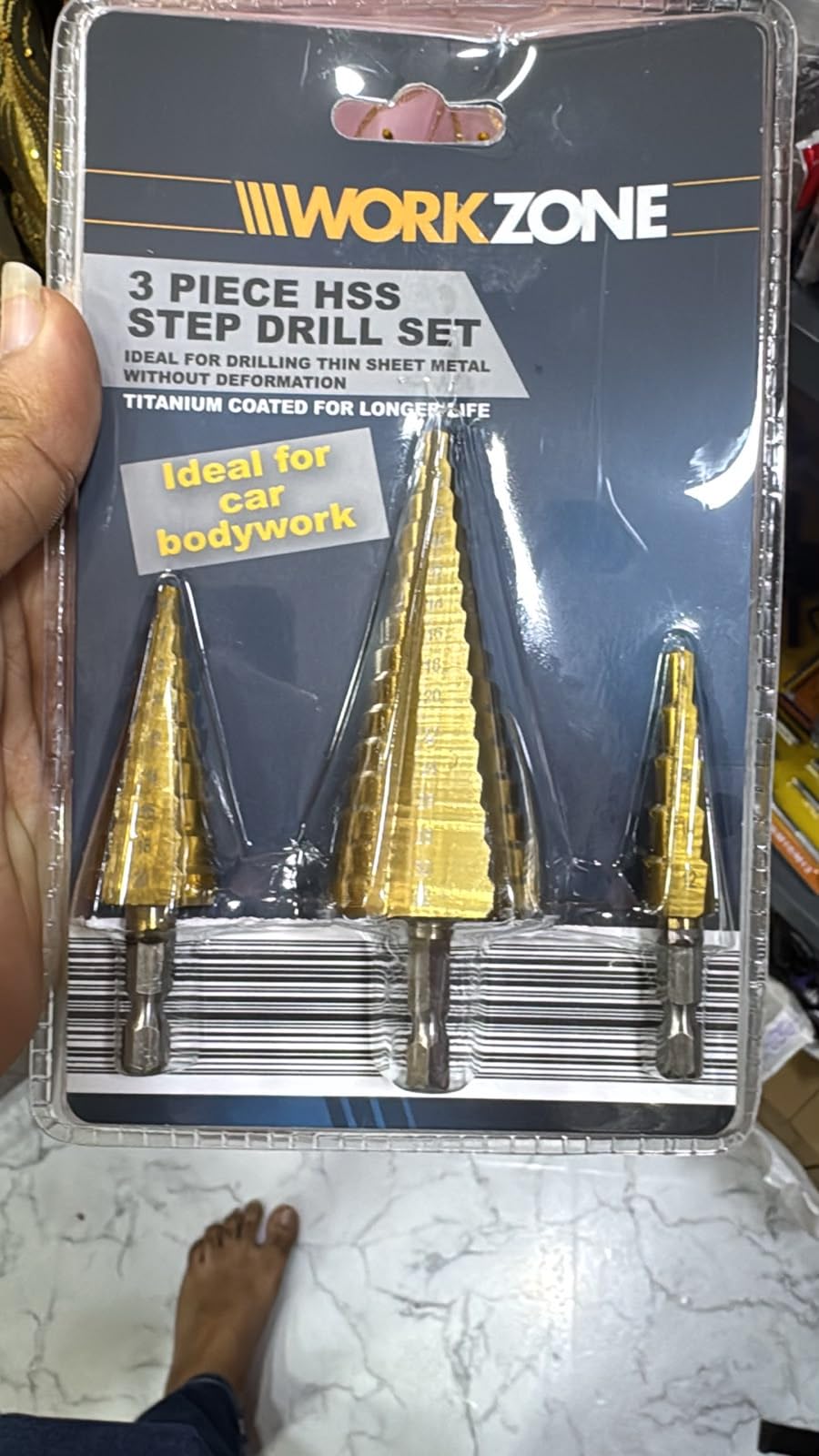 Step Drill Bit Set - 3PCS HSS Titanium Coating -2