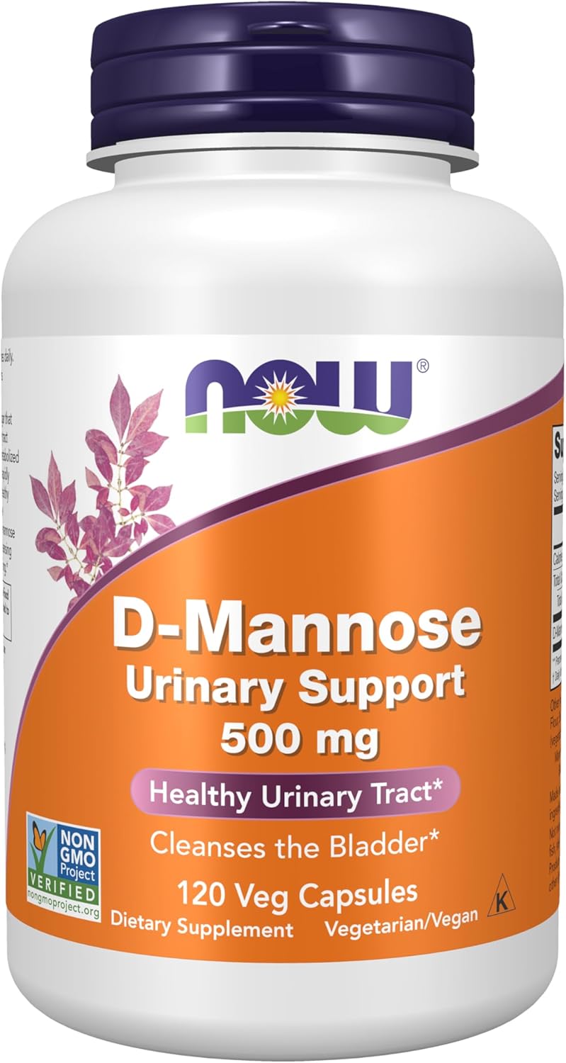 NOW Foods D-Mannose 500 mg for uti prevention