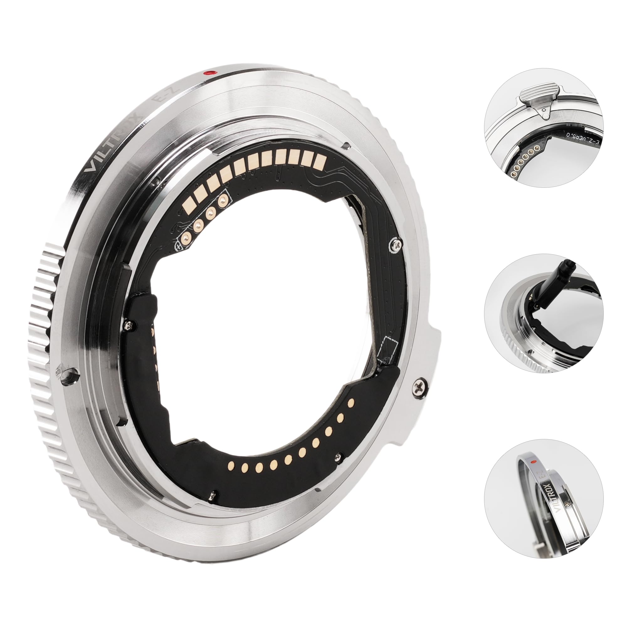 VILTROX E-Z Adattatore per obiettivo, convertitore per obiettivo autofocus Anello adattatore compatibile con obiettivi attacco E per fotocamere mirrorless Nikon attacco Z Z5 Z50 Z6 Z6II Z7 Z7II Zfc