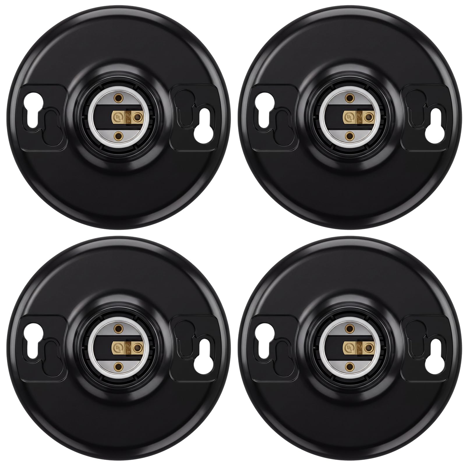 E26 Light Sockets - 8 Pack Replacement -10