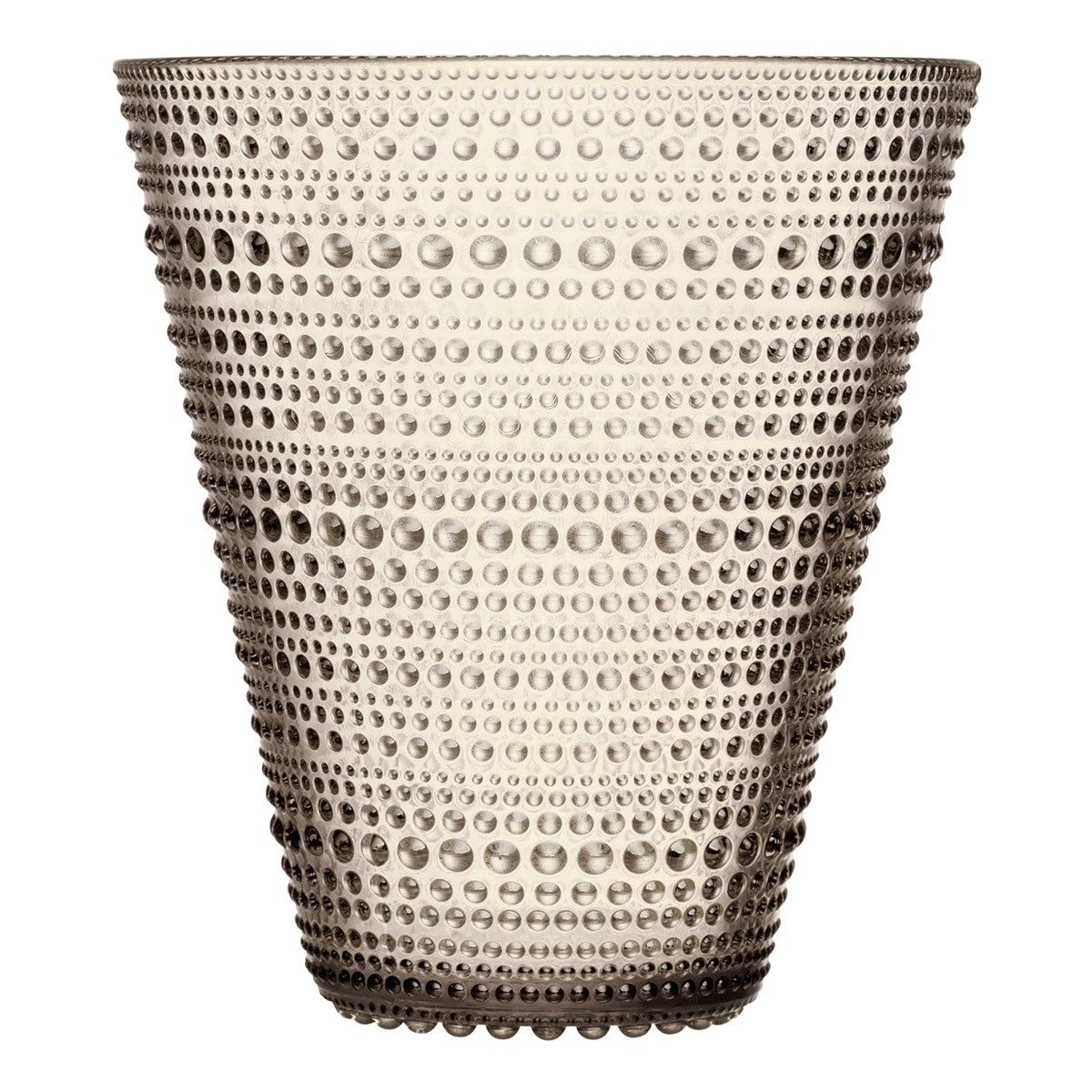 Iittala Kastehelmi 1051614 Vase 154 mm Linen Glass