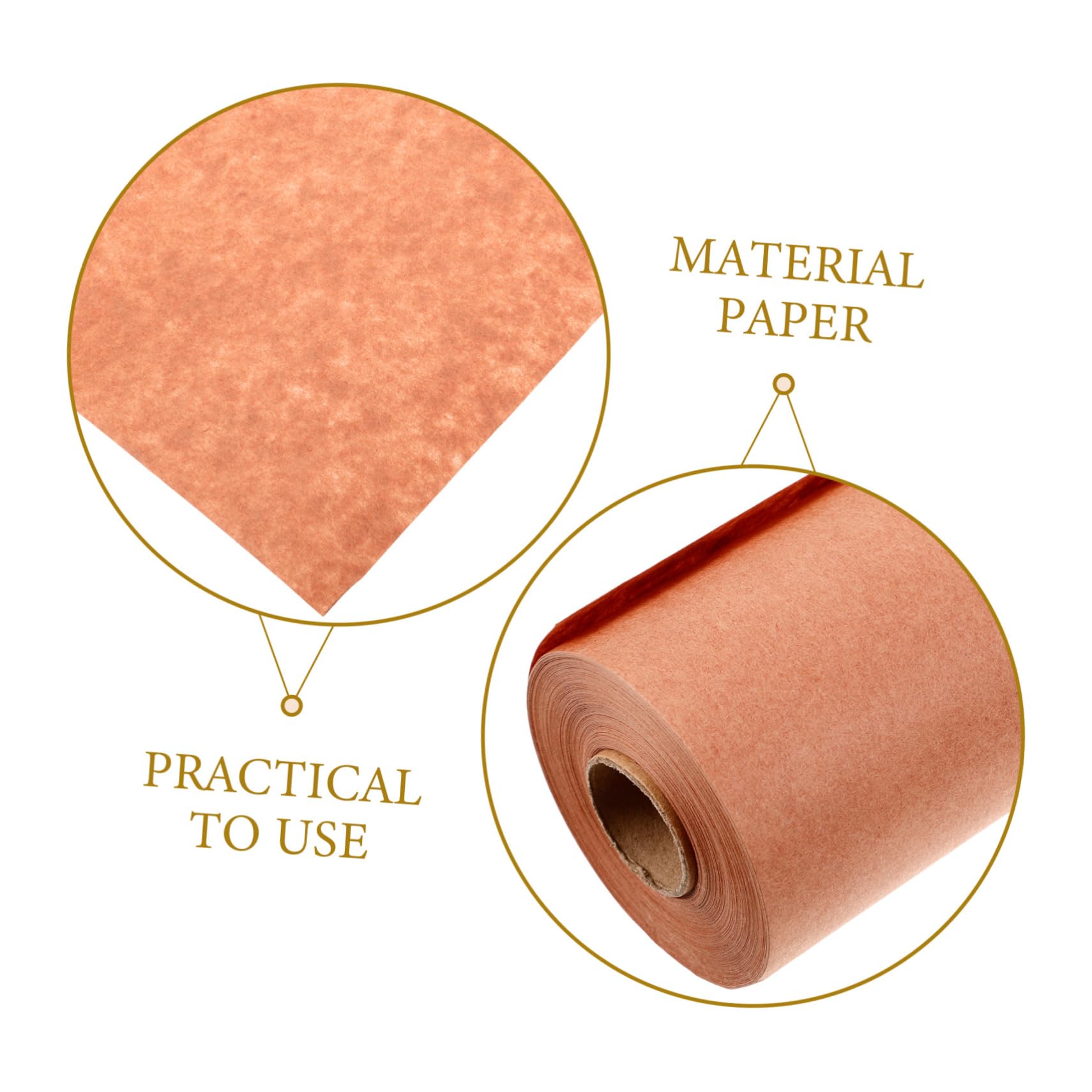 OUNONA Gruby Papier Do Pieczenia Papier Rzeźniczy Rolki Do Grilla Wygodny Pieczenia Chleba Opakowania Na Żywność