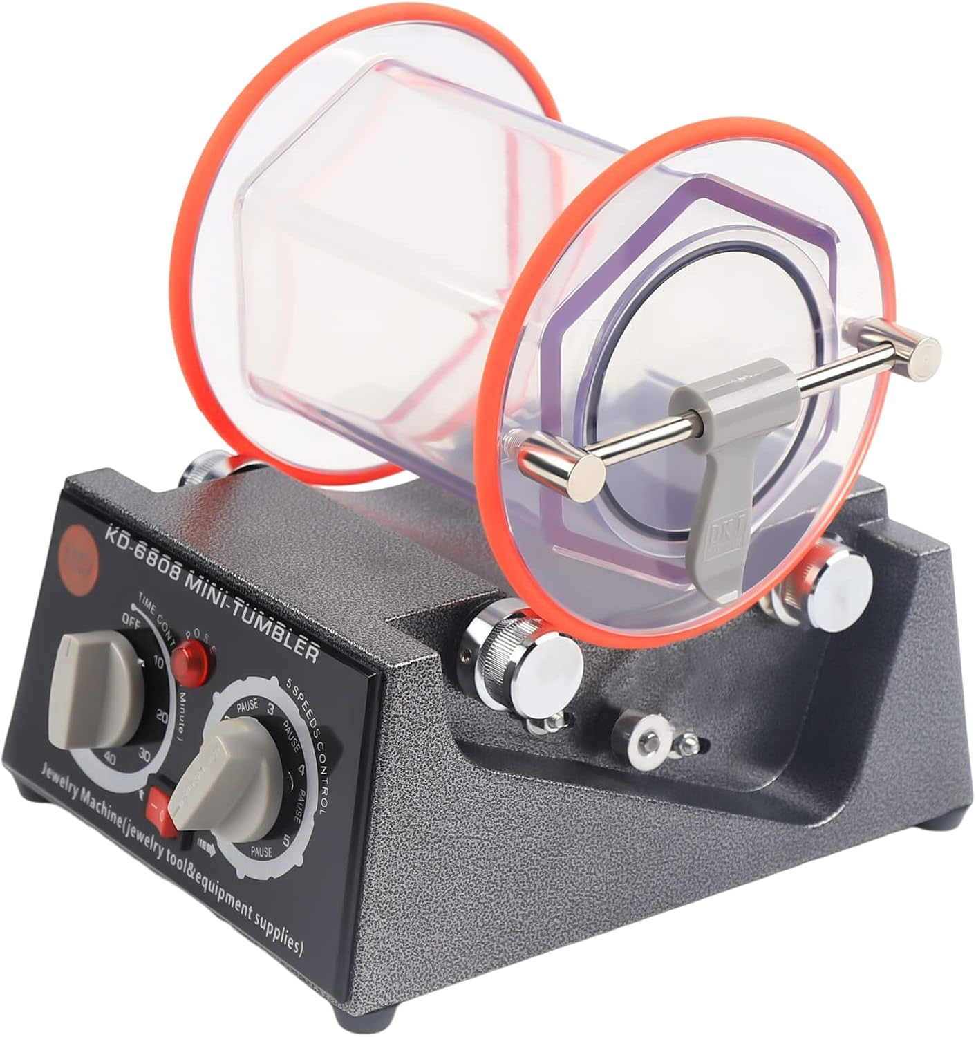 Fetcoi Electric Drum Roller Polishing Machine, Drum Jewelry